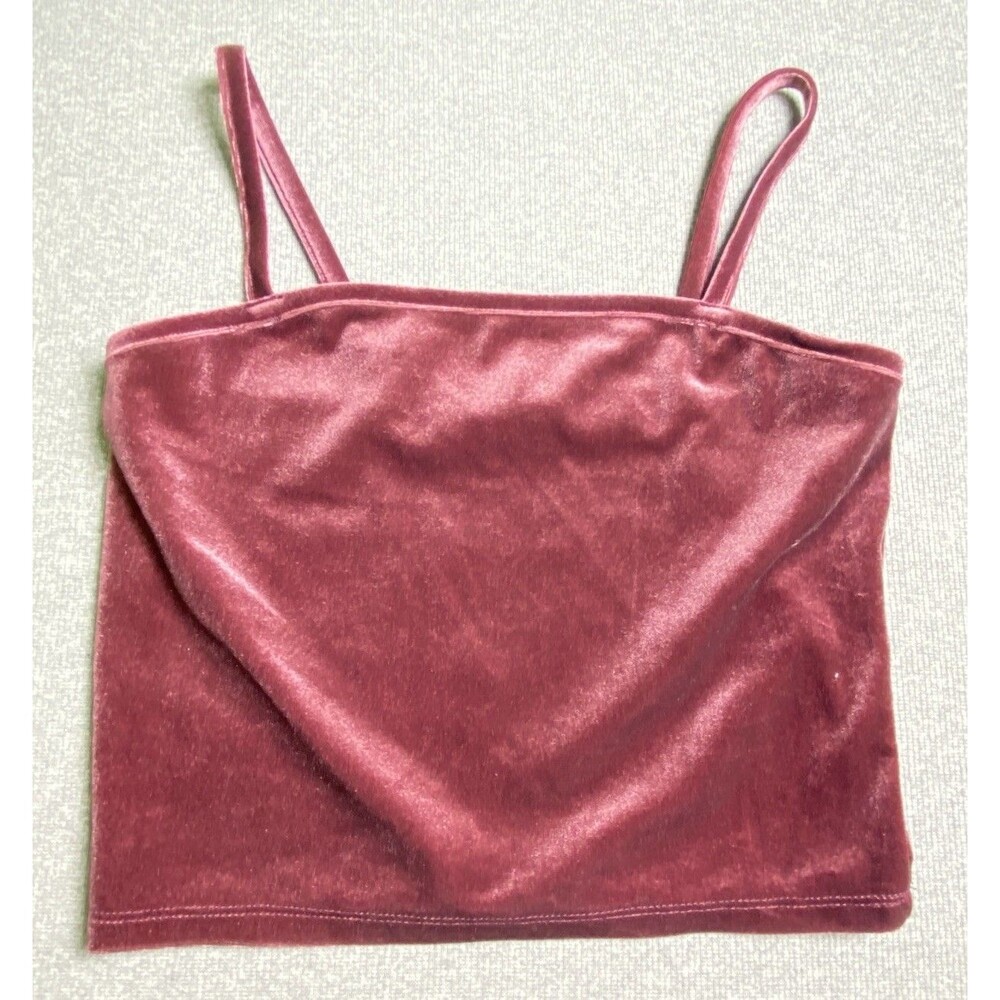 Forever 21 Velvet Tank Top Size M